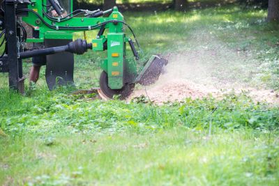 Products For Stump Grinding Service in use