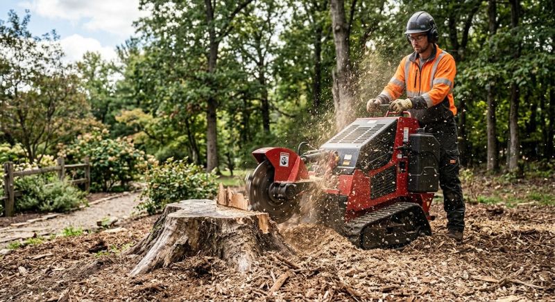 Tree Root Grinding in Prince Georges County, MD